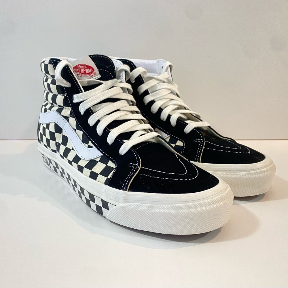 Vans Sk8-Hi Anaheim Factory Checkerboard Sneakers